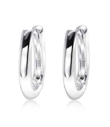 Silver Hoop Earring HO-1692